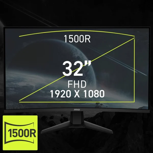 مانیتور MONITOR CURVED GAMING MAG 32C6X 32 INCH