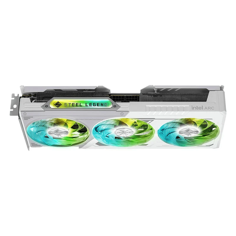 کارت گرافیک ازراک مدل Intel Arc B580 Steel Legend 12GB OC