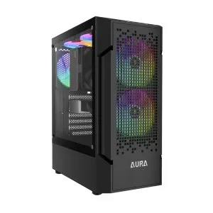کیس کامپیوتر گیمدیاس مدل AURA GC7 ARGB