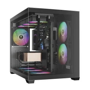 کیس کامپیوتر گیمدیاس مدل AURA GC10M V2 ARGB