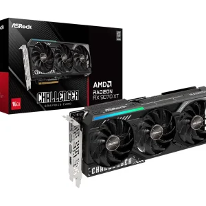 کارت گرافیک ازراک مدل AMD Radeon™ RX 9070 XT Challenger 16GB