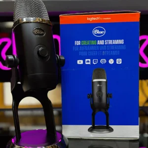 میکروفون کارکرده حرفهای لاجیتک Blue Yeti X