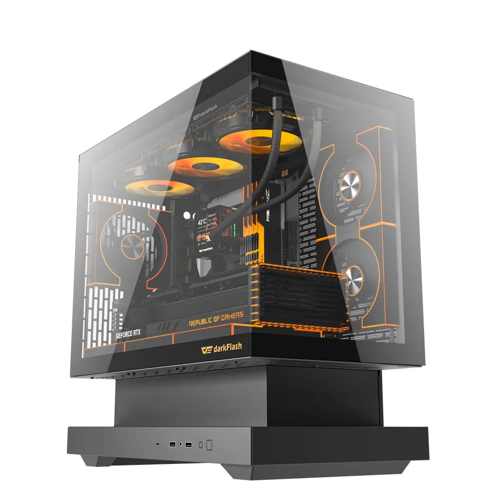 کیس کامپیوتر دارک فلش مدل FLOATRON F1 M-ATX - Image 2