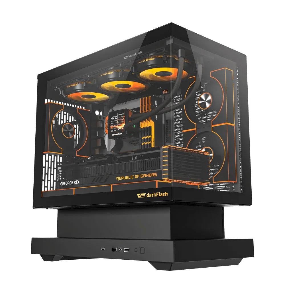 کیس کامپیوتر دارک فلش مدل FLOATRON F1 M-ATX