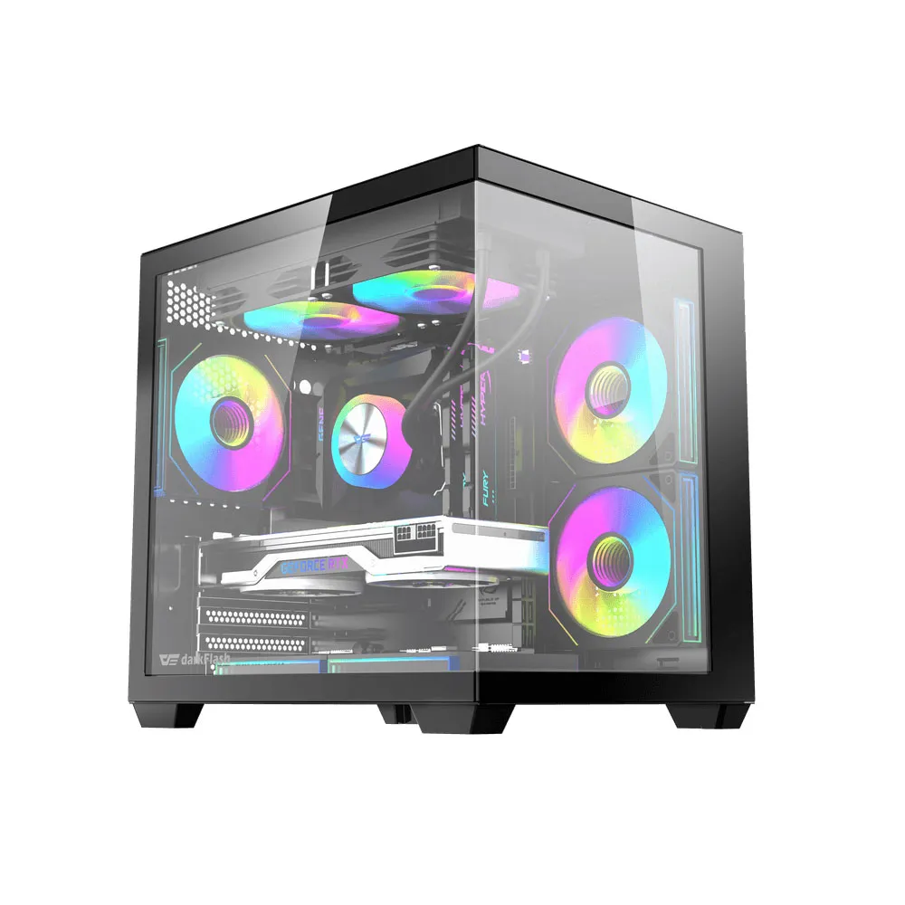 کیس کامپیوتر دارک فلش مدل B275 M-ATX Black