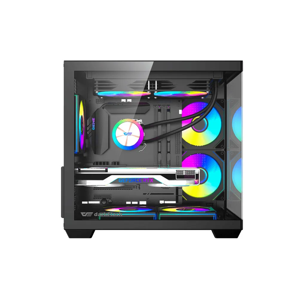 کیس کامپیوتر دارک فلش مدل B275 M-ATX Black - Image 2