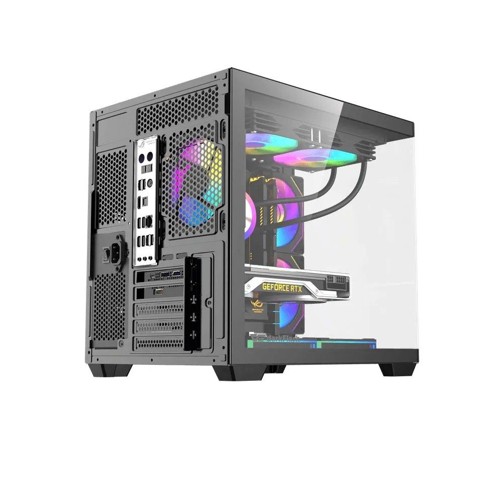 کیس کامپیوتر دارک فلش مدل B275 M-ATX Black - Image 4