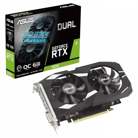 کارت گرافیک ایسوس مدل Dual GeForce RTX 3050 OC Edition 6GB GDDR6
