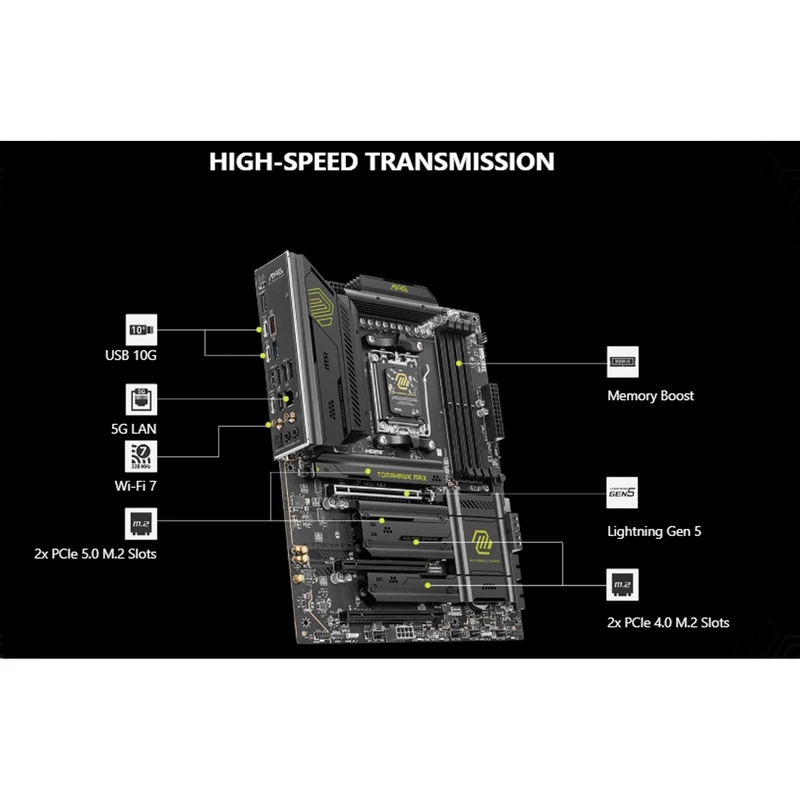 مادربرد ام اس آی MAG B850 TOMAHAWK MAX WIFI DDR5 - Image 6