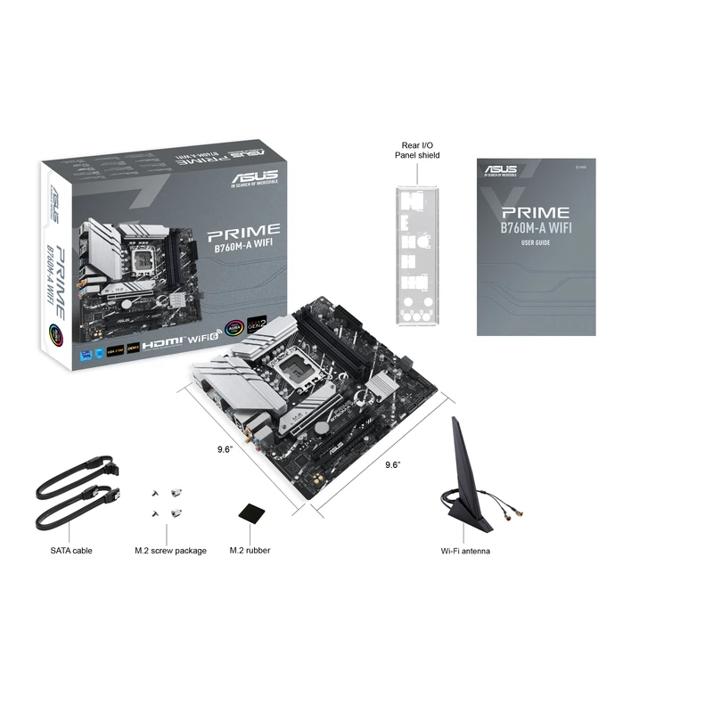 مادربرد ایسوس PRIME B760M-A WIFI DDR5 - Image 3