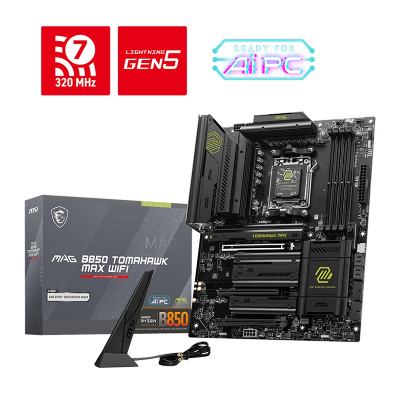 مادربرد ام اس آی MAG B850 TOMAHAWK MAX WIFI DDR5 - Image 5