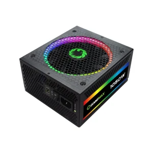منبع تغذیه کارکرده کامپیوتر گیم مکس مدل RGB-1050 STD-Gold
