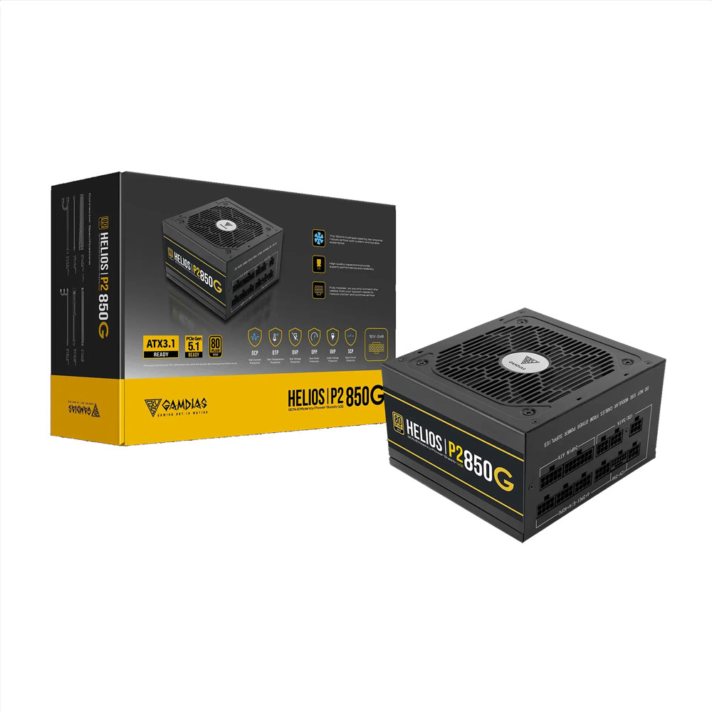 منبع تغذیه کامپیوتر گیم دیاس مدل HELIOS P2-850G V2 - Image 9