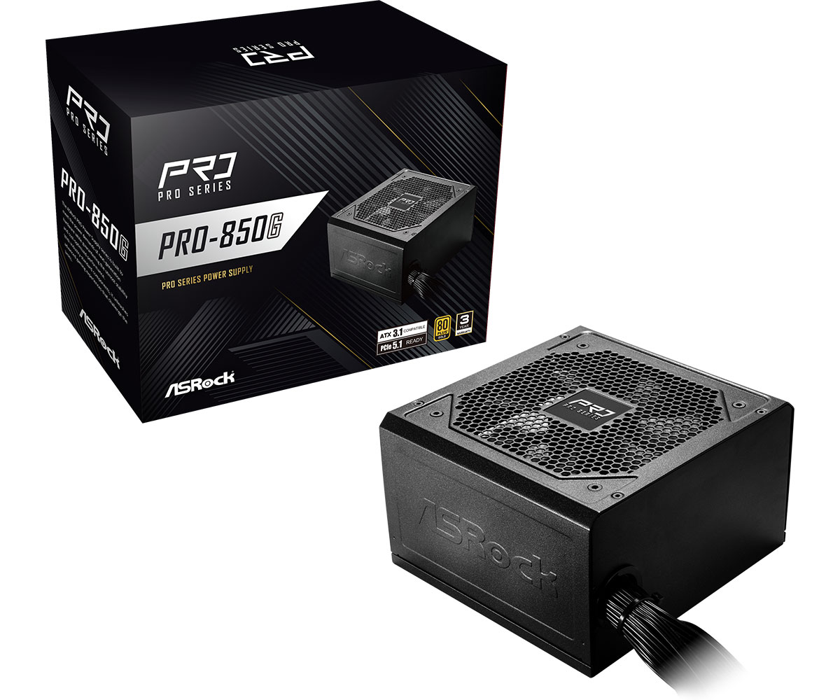 منبع تغذیه ازراک مدل PRO-850G