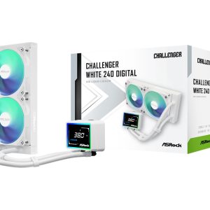 فن پردازنده ازراک مدل CHALLENGER WHITE 240 DIGITAL