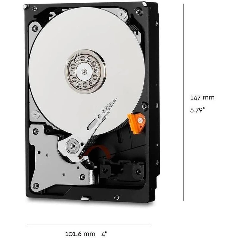 هارددیسک اینترنال وسترن دیجیتال مدل Purple WD10PURZ ظرفیت 2 ترابایت توربو برند - Image 2
