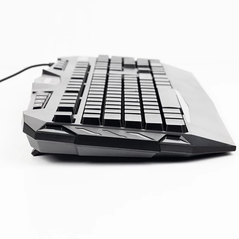 کیبورد گیمینگ هیسکا مدل HX-KEG400 RGB، سوییچ ممبران، Full-Size نورپردازی RGB - Image 2