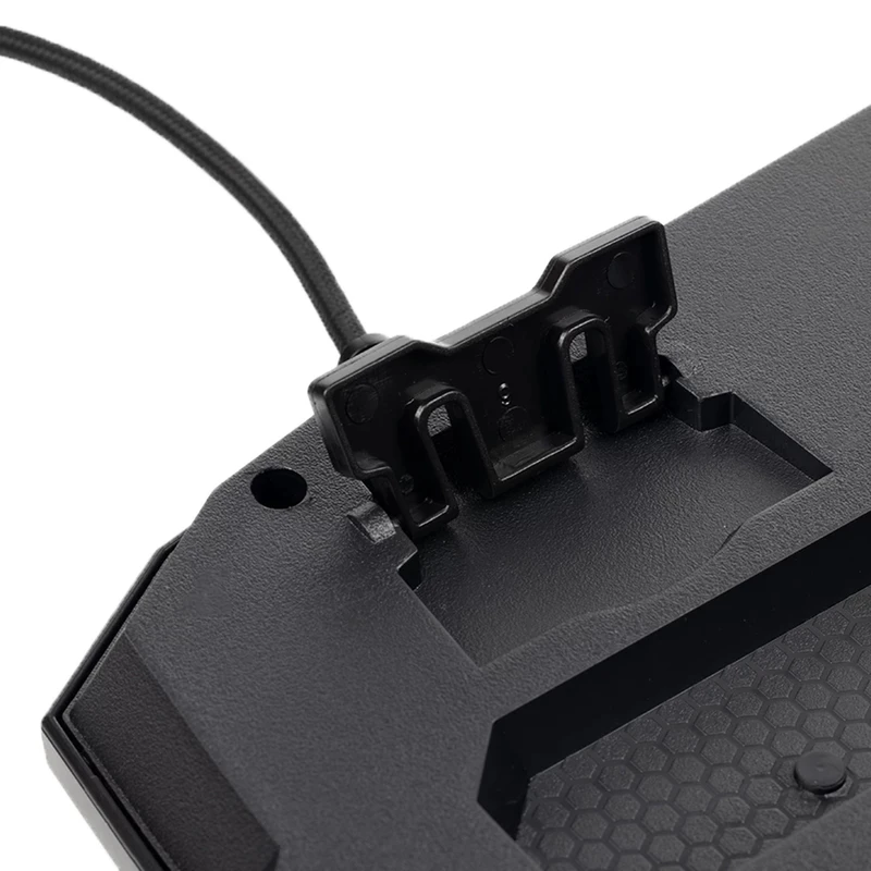کیبورد گیمینگ هیسکا مدل HX-KEG400 RGB، سوییچ ممبران، Full-Size نورپردازی RGB - Image 5