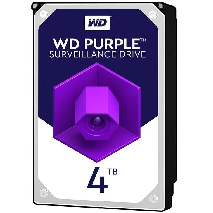 هارددیسک اینترنال وسترن دیجیتال مدل Purple WD10PURZ ظرفیت 4 ترابایت توربو برند