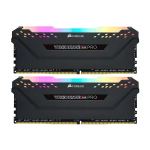 رم کامپیوتر کارکرده DDR4 دو کاناله 3600 مگاهرتز CL16 کورسیر مدل VENGEANCE RGB PRO ظرفیت 32 گیگابایت