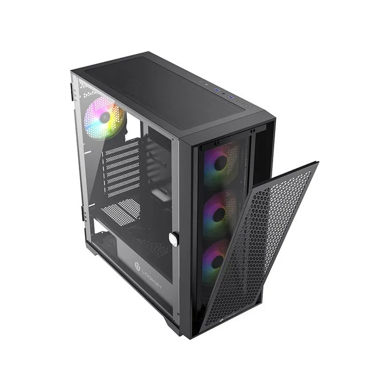 قاب کیس کارکرده کامپیوتر لاجی کی مدل LK-C484B - Image 2