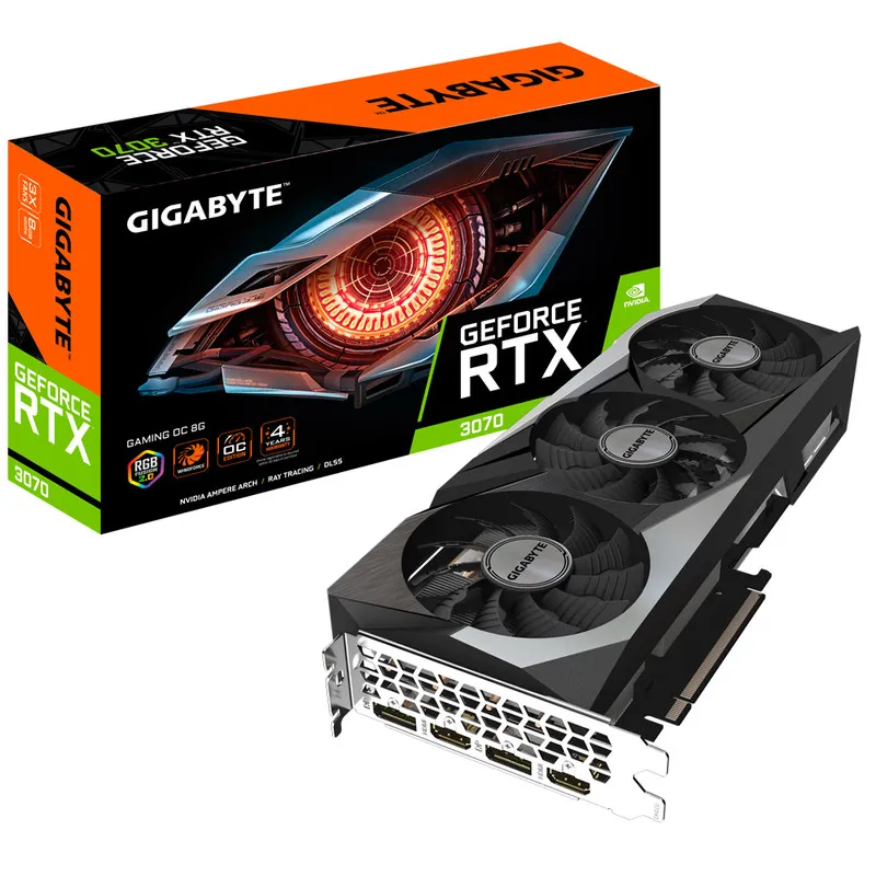کارت گرافیک کارکرده گیگابایت مدل GeForce RTX 3070 GAMING OC 8G - Image 2
