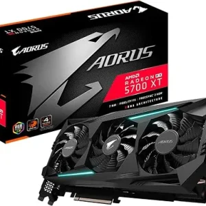 کارت گرافیک کارکرده گیگابایت GIGABYTE AORUS Radeon RX 5700 XT 8G
