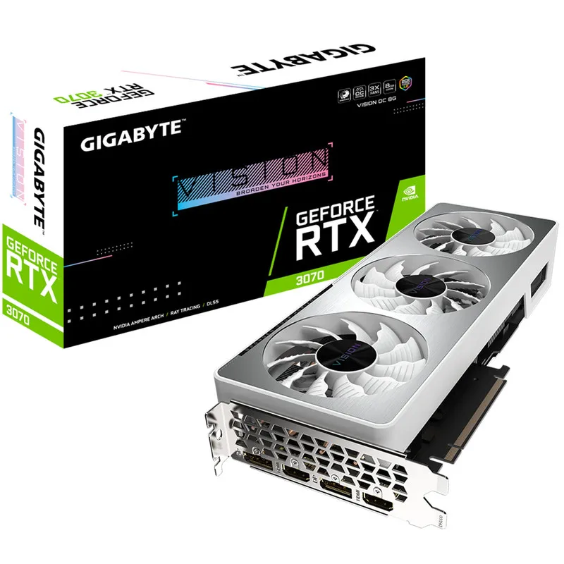 کارت گرافیک کارکرده گیگابایت مدل GeForce RTX™ 3070 VISION OC 8G - Image 2