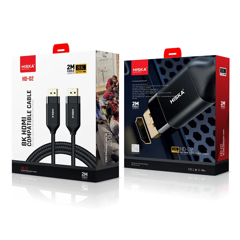 کابل HDMI هیسکا مدل HD-02 طول 2 متر - Image 3